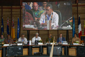 Wallis & Futuna Representative speaking at CRGA53