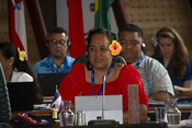American Samoa Representative Hon. Dr. Salote V. Aoelua-Fanene, Director, Department of Youth & Women’s Affairs attending CRGA53