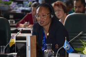 Niue Representative, Ms. Peleni Talagi, Secretary of Government at CRGA53 